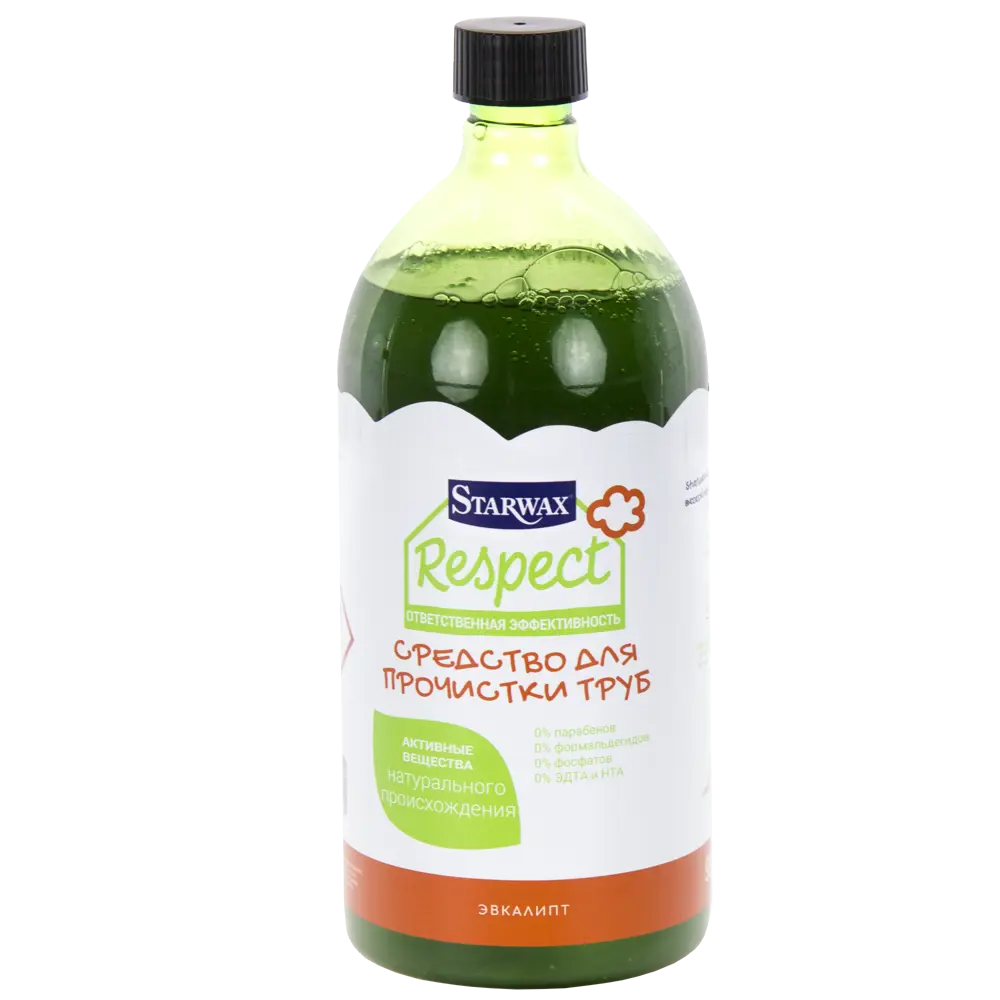 Средство для прочистки труб Respect 0.95 л STARWAX STLM-2101839