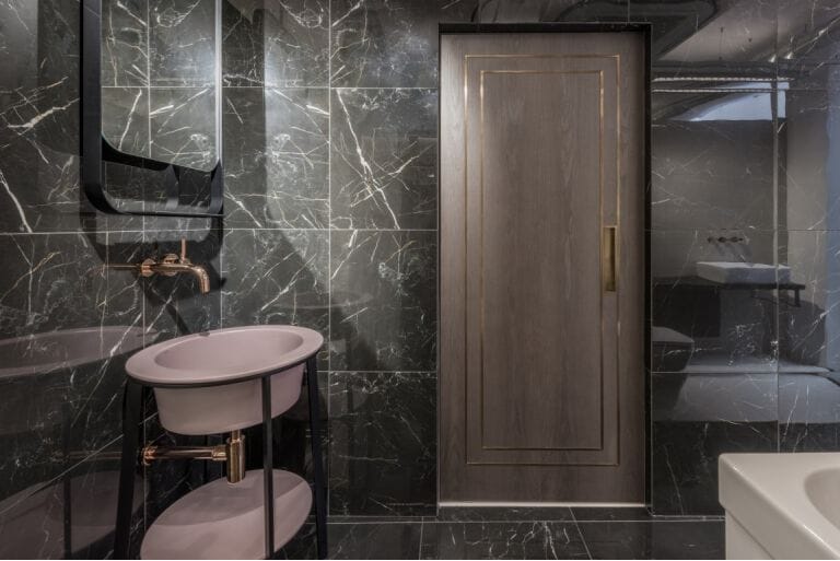 Фурнитура для раздвижных дверей ARLU ARGENTA LATENT POCKET ARCH-00134160