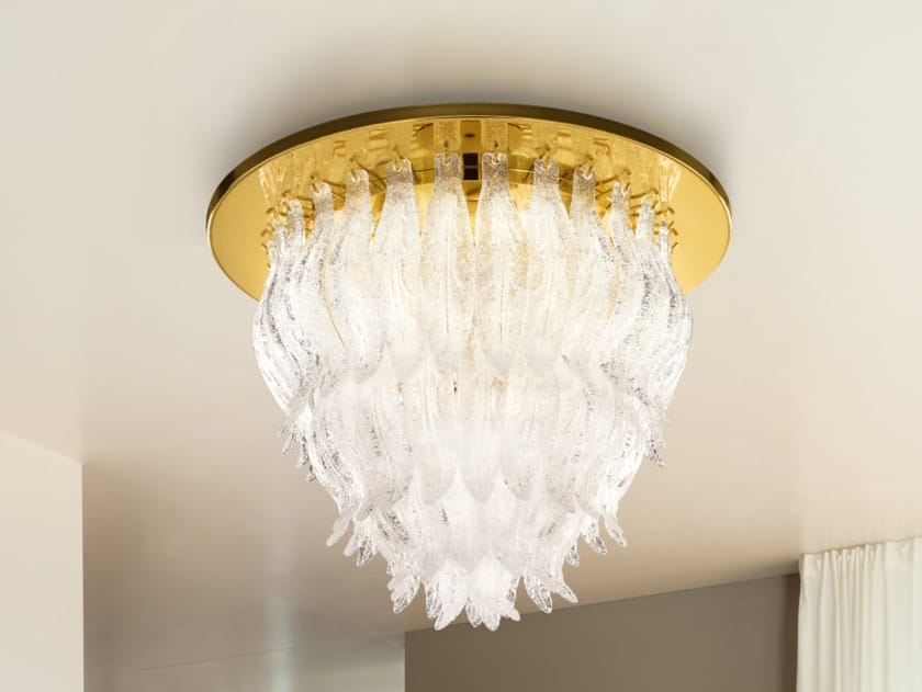 Потолочный светильник из муранского стекла Patrizia Volpato Petali ARCH-00002639