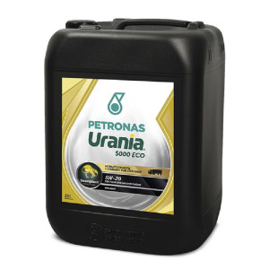 90780415 Моторное масло Urania 5000 ECO 5W-20 синтетическое 20 л STLM-0379456 PETRONAS