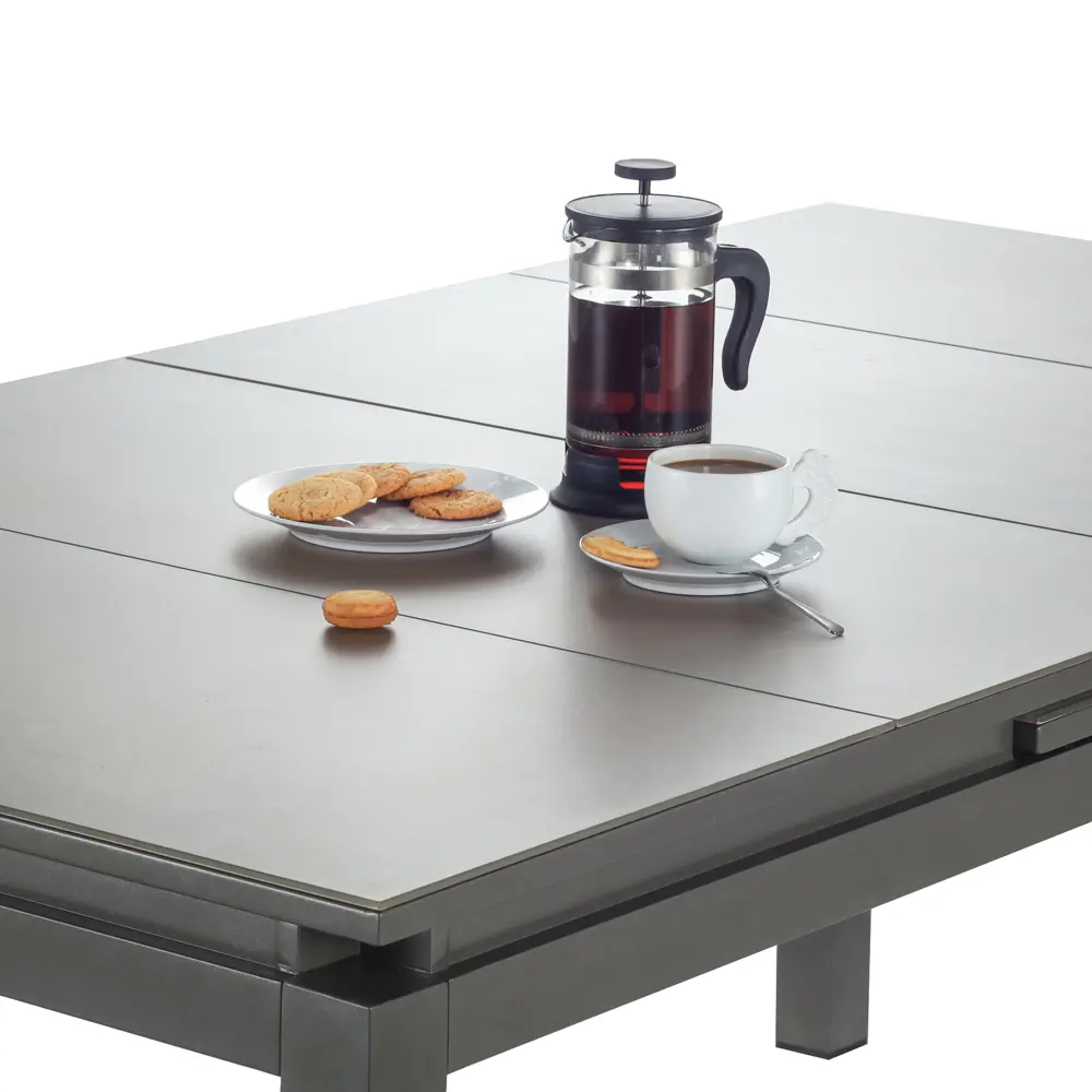 Стол садовый раздвижной Naterial Odissea Easy 180-240х90х76.5 см алюминий коричневый STLM-2167311 - Вид №11