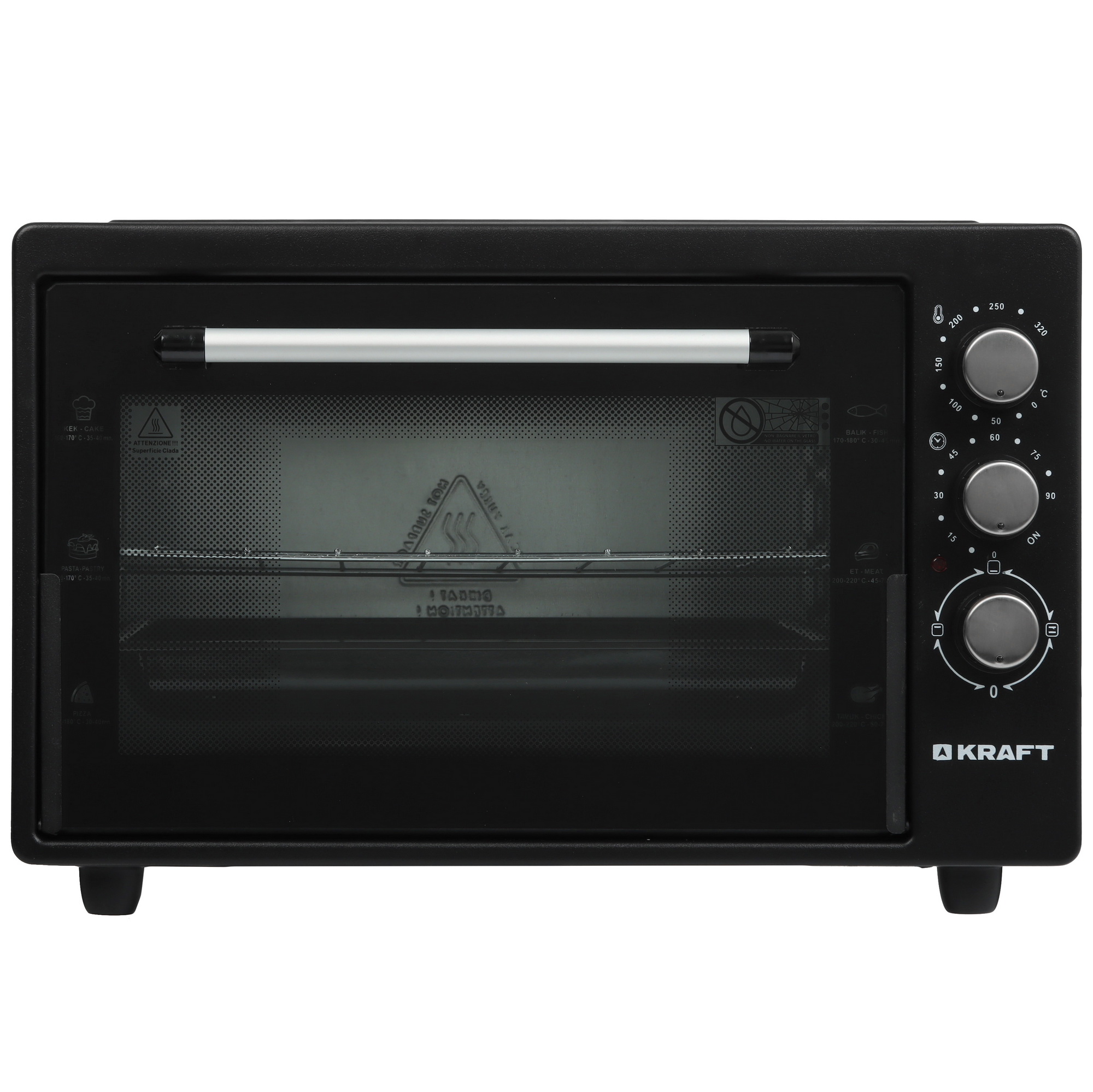 5084860 Мини-печь Kraft KF-MO 3800 BL черный STDN-0015682