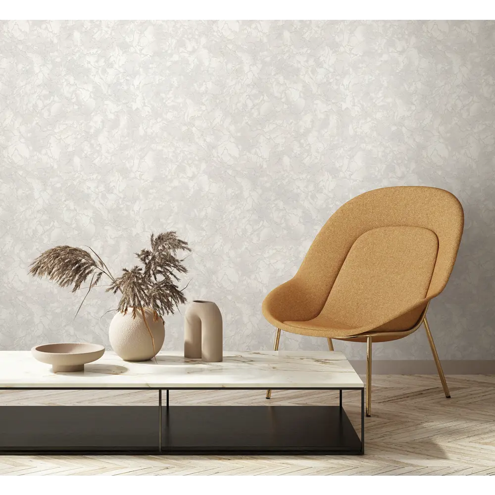 Флизелиновые обои Артекс Калипсо серые - элегантная текстура для современного интерьера 89358801 STLM-0825486 - Вид №2