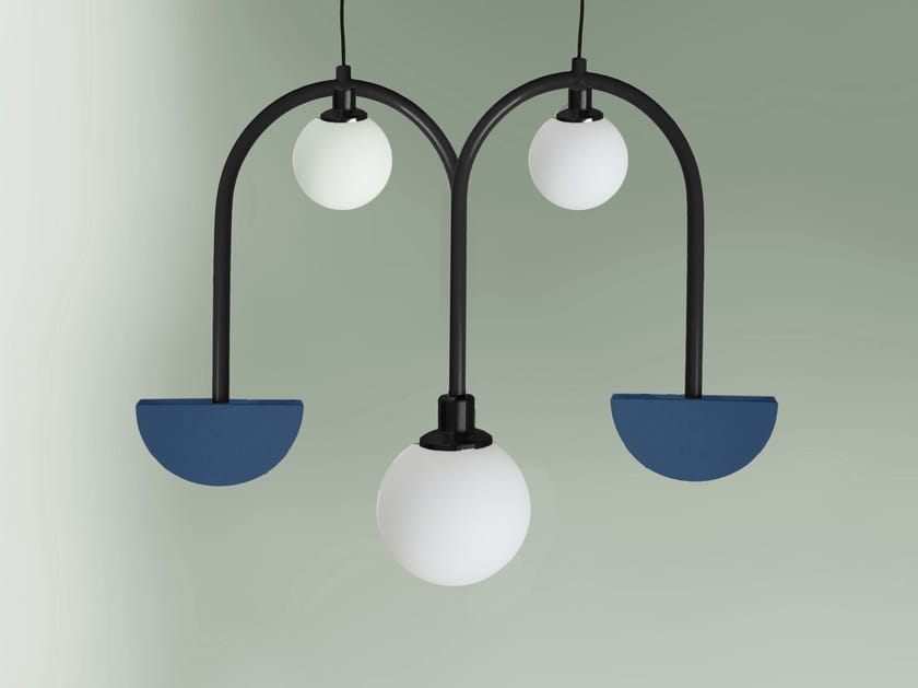 Металлический светодиодный подвесной светильник DOVAIN STUDIO La Peregrina ARCH-00109515