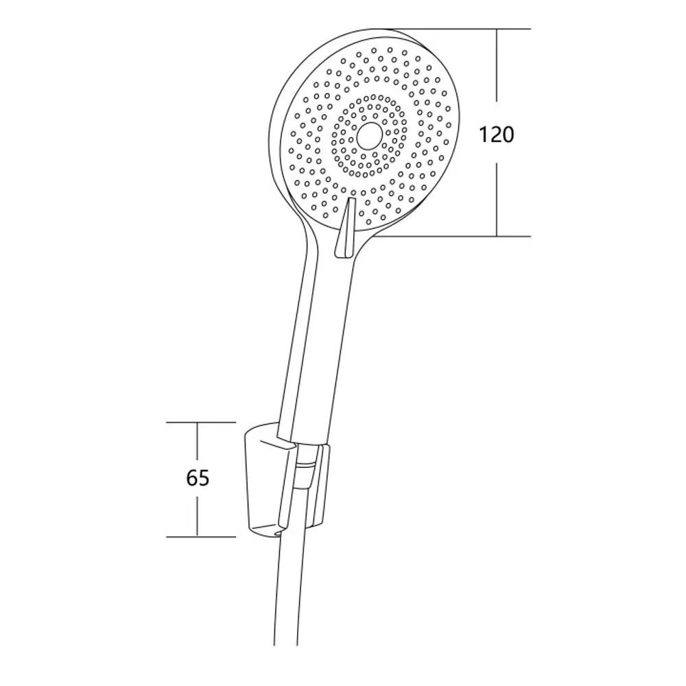 ESKO Lavin SHS05 - Душевой набор с 3 режимами распыления 89359292 STLM-0982274 - Вид №2