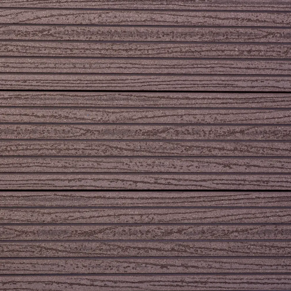 Террасная доска ДПК MultiDeck цвет Венге 3000x150x27 мм вельвет 0.45 м² МУЛЬТИДЕК STLM-2094155 - Вид №3