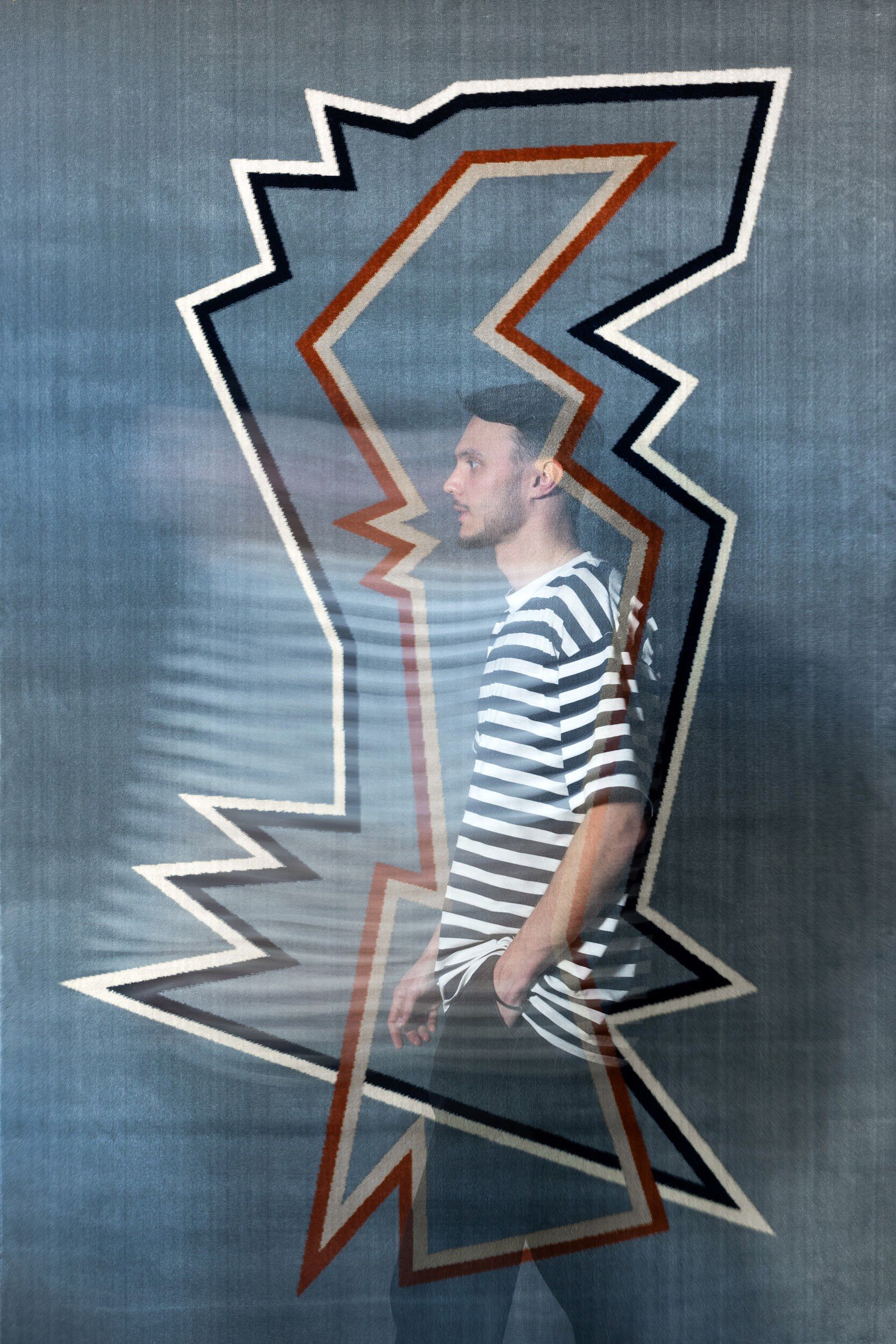 Прямоугольный ковер из полипропилена Shishka Project EMOTIONS 2 ARCH-00052030 - Вид №1