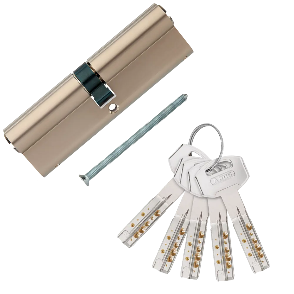 Цилиндр дверной ABUS D12 NIS с защитой от взлома 45+45 мм 82732442 D 12 STLM-0034929 - Вид №1