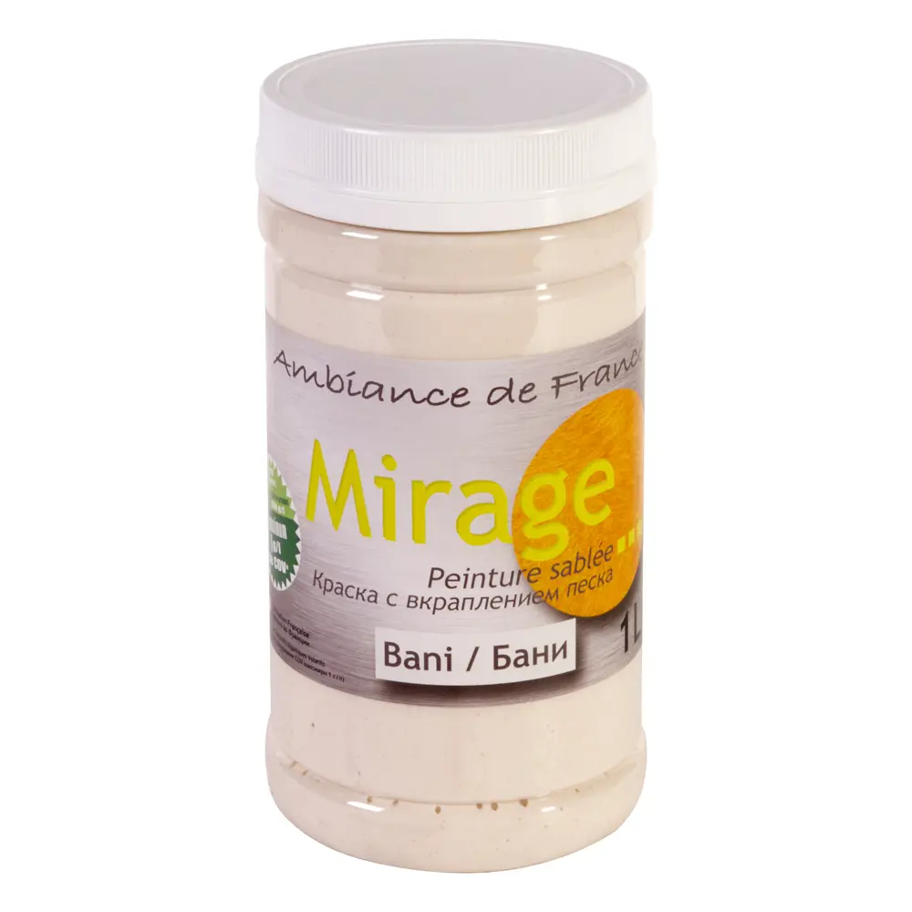 Краска с песком Mirage 1 л цвет bani 13008327 STLM-2163039 Santreyd 