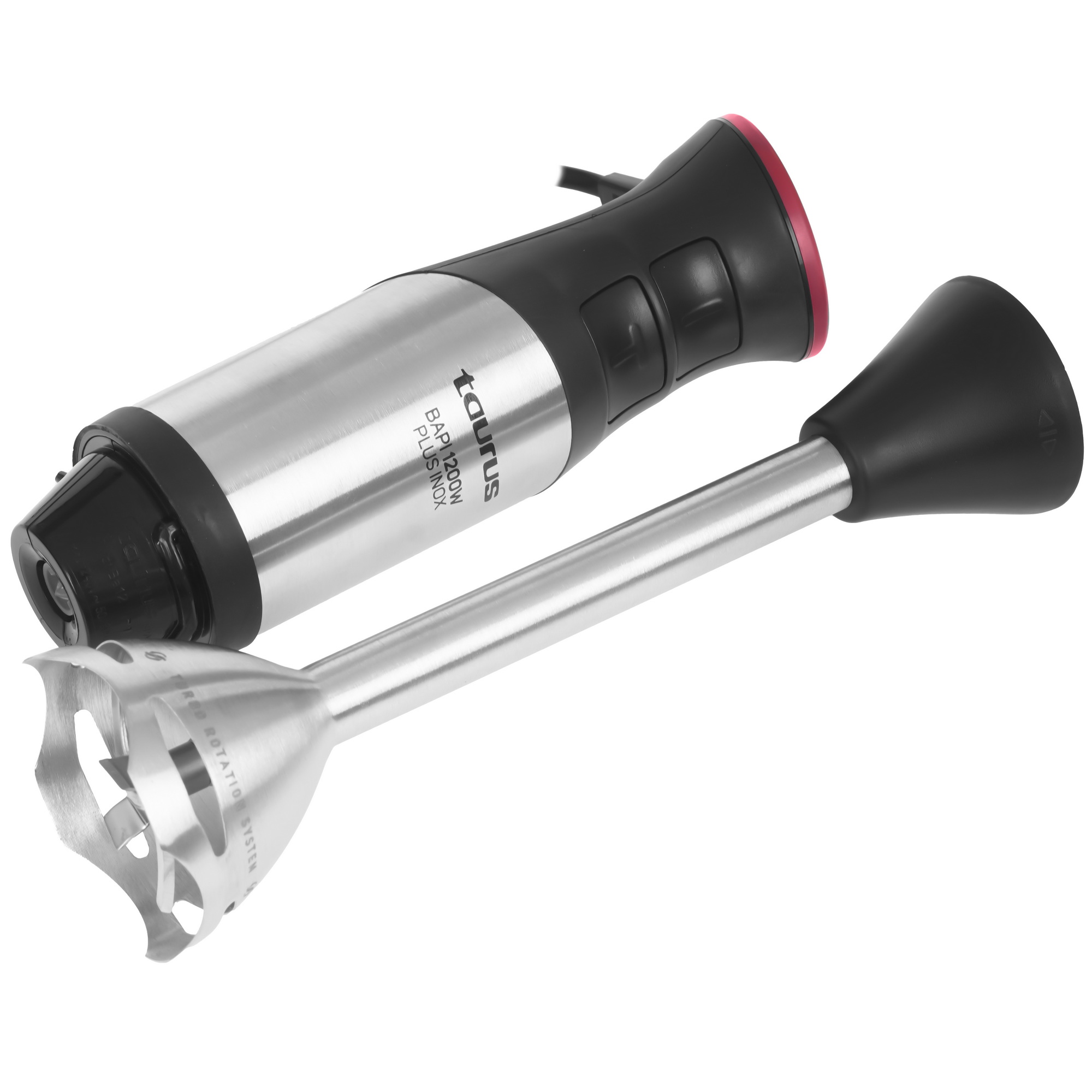 9168818 Блендер погружной Taurus Bapi 1200 Plus Inox черный STDN-0069066 - Вид №8
