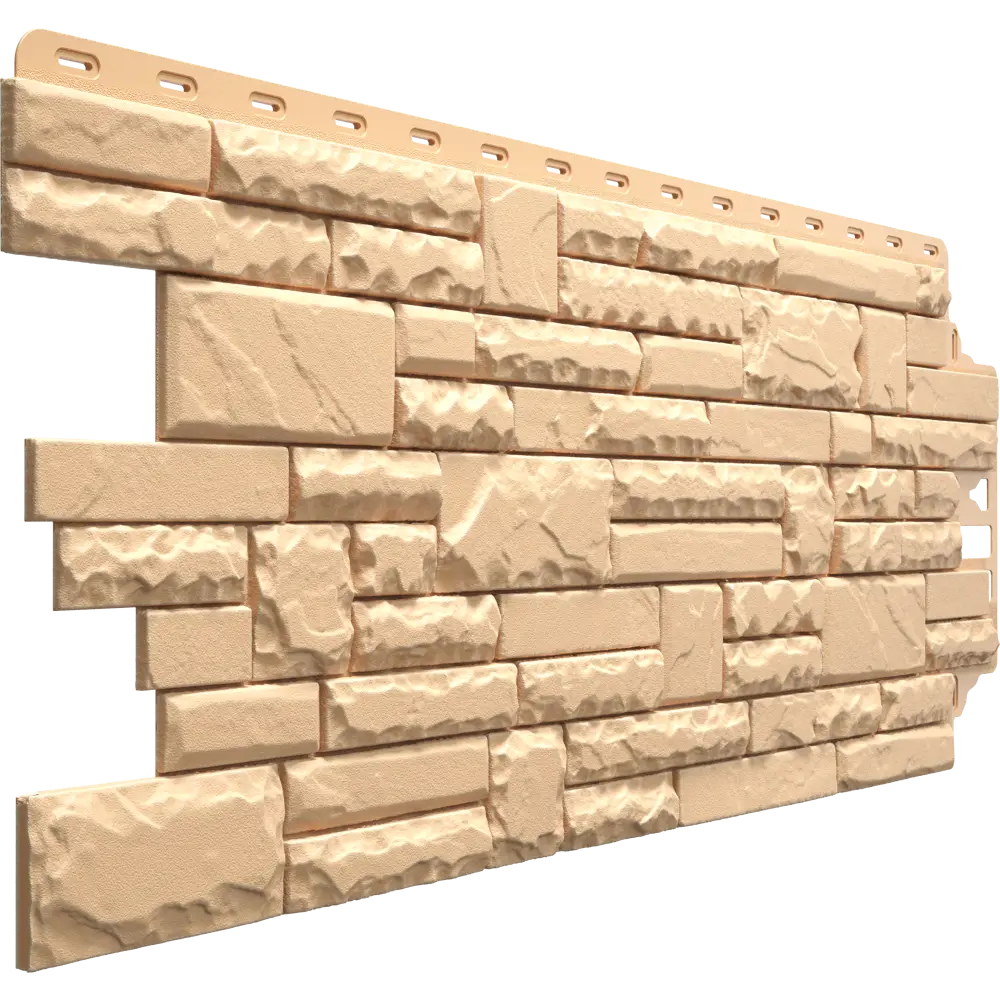 Фасадная панель Docke Песчаник колотый цвет бежевый DÖCKE Dacha STLM-2084997 - Вид №1