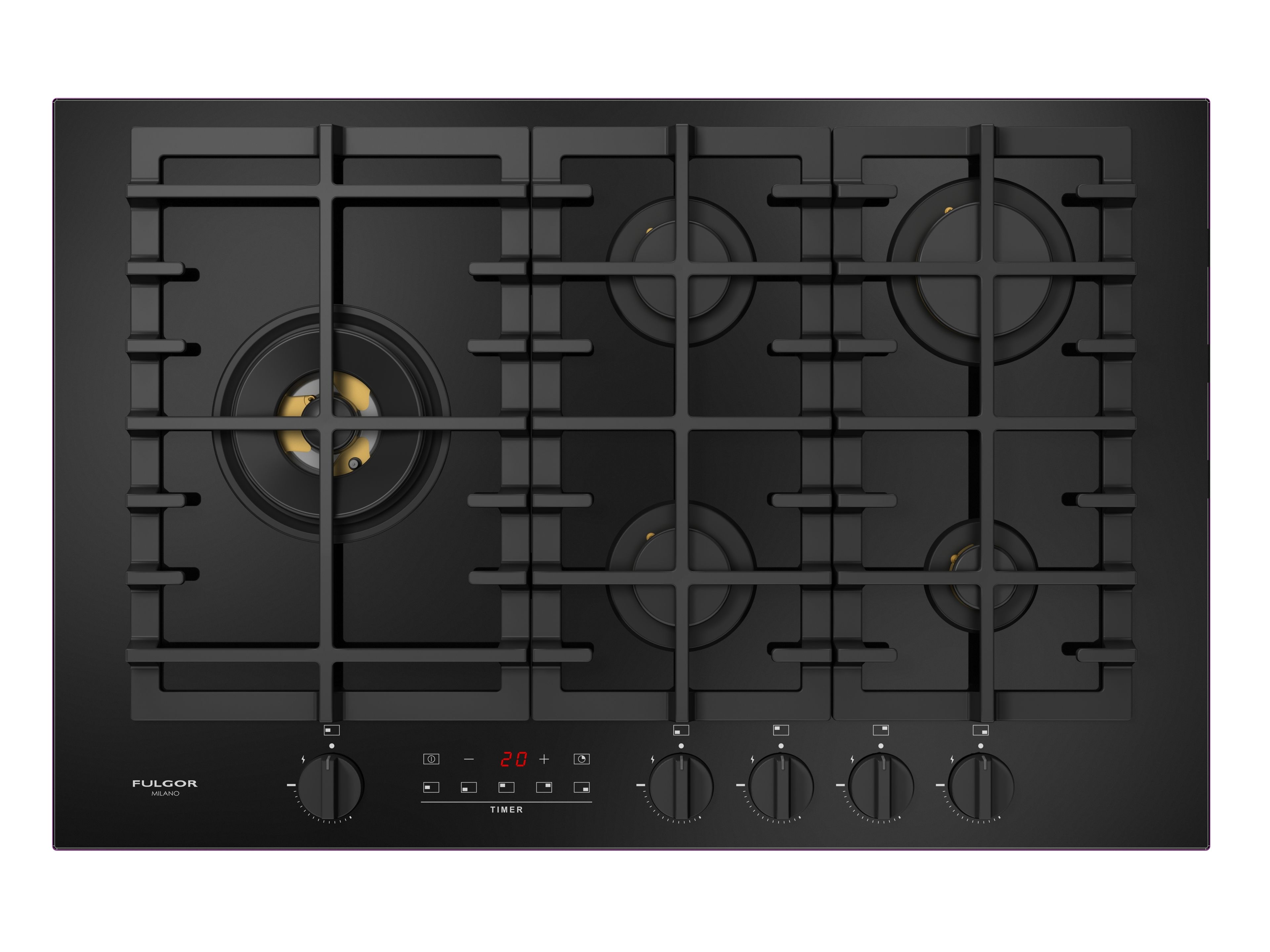 Стеклокерамическая встраиваемая газовая плита Fulgor Milano FM ARCH-00119323