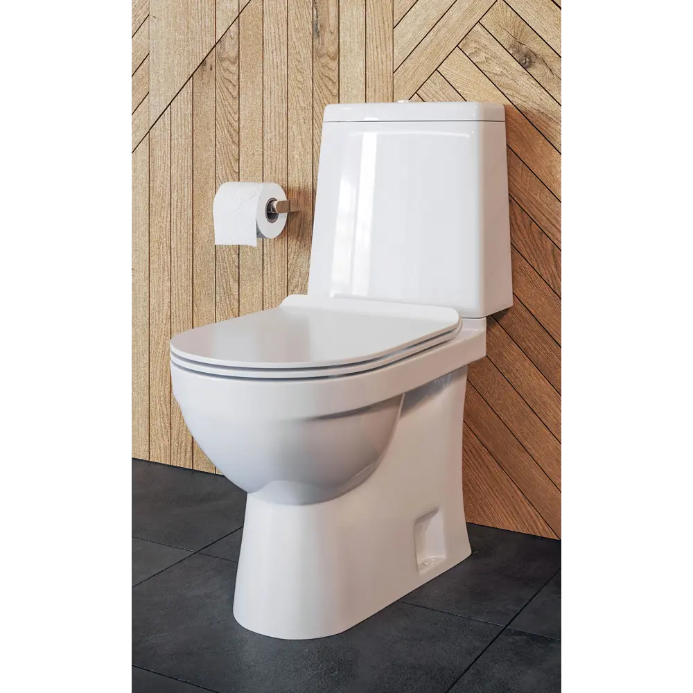 Унитаз напольный SANITA LUXE Koob с системой двойного смыва 82206441 STLM-0021974 - Вид №11