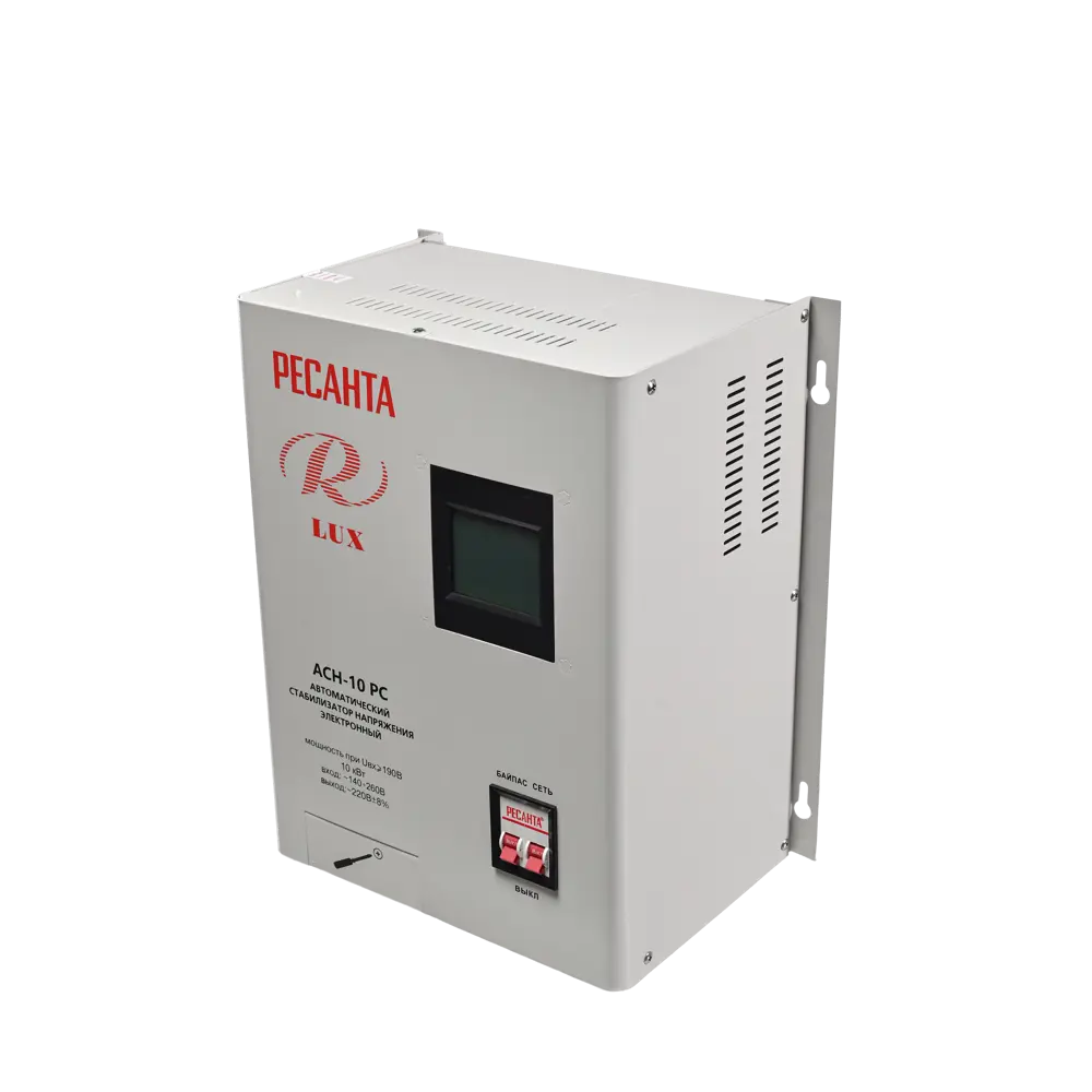 Стабилизатор напряжения Ресанта АСН-10 РС 10 кВт STLM-2018075