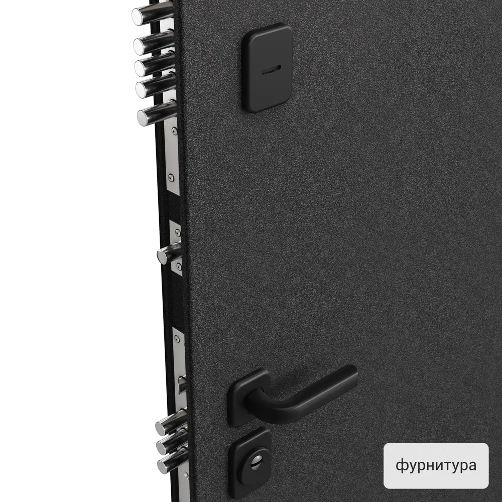 Дверь входная металлическая Ронда 950 мм правая цвет бергамо TOREX STLM-2001020 - Вид №1