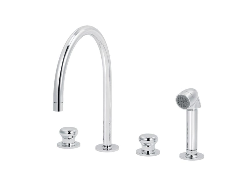 Смеситель для кухни на столешнице со съемным ручным душем rvb DEVILLE ARCH-00081265