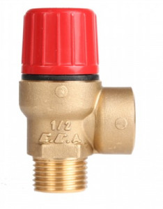 Комбинированный предохранительный клапан 1/2 дюйма с внутренней резьбой x наружной резьбой