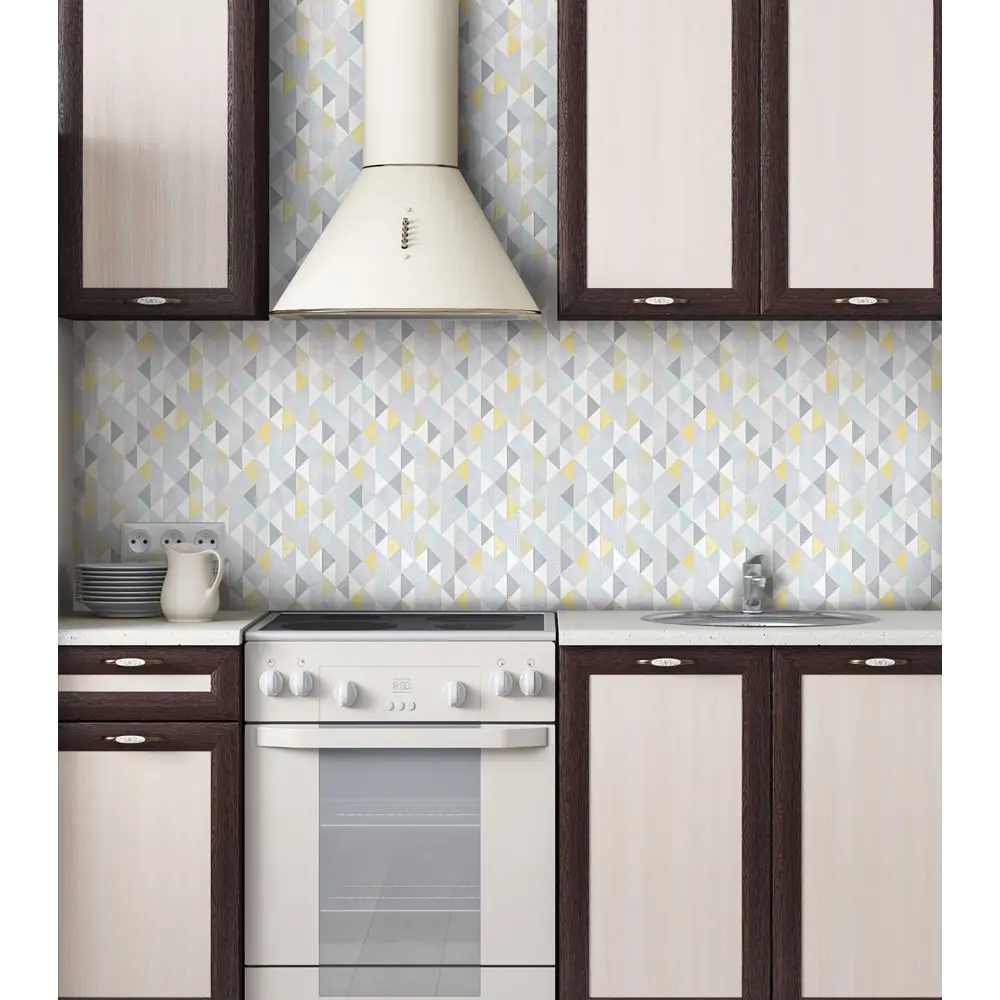 Обои виниловые Vilia Арлекино желтые 0.53 м 1541-81 STLM-2189914 - Вид №3