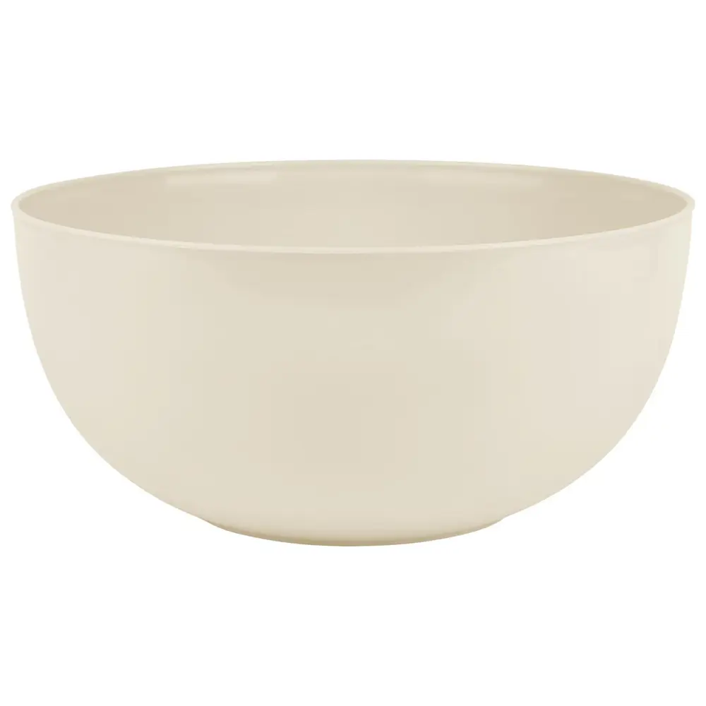 Салатник Galaxy 2500 мл 21 см круглый полипропилен цвет белый Santreyd STLM-2162569