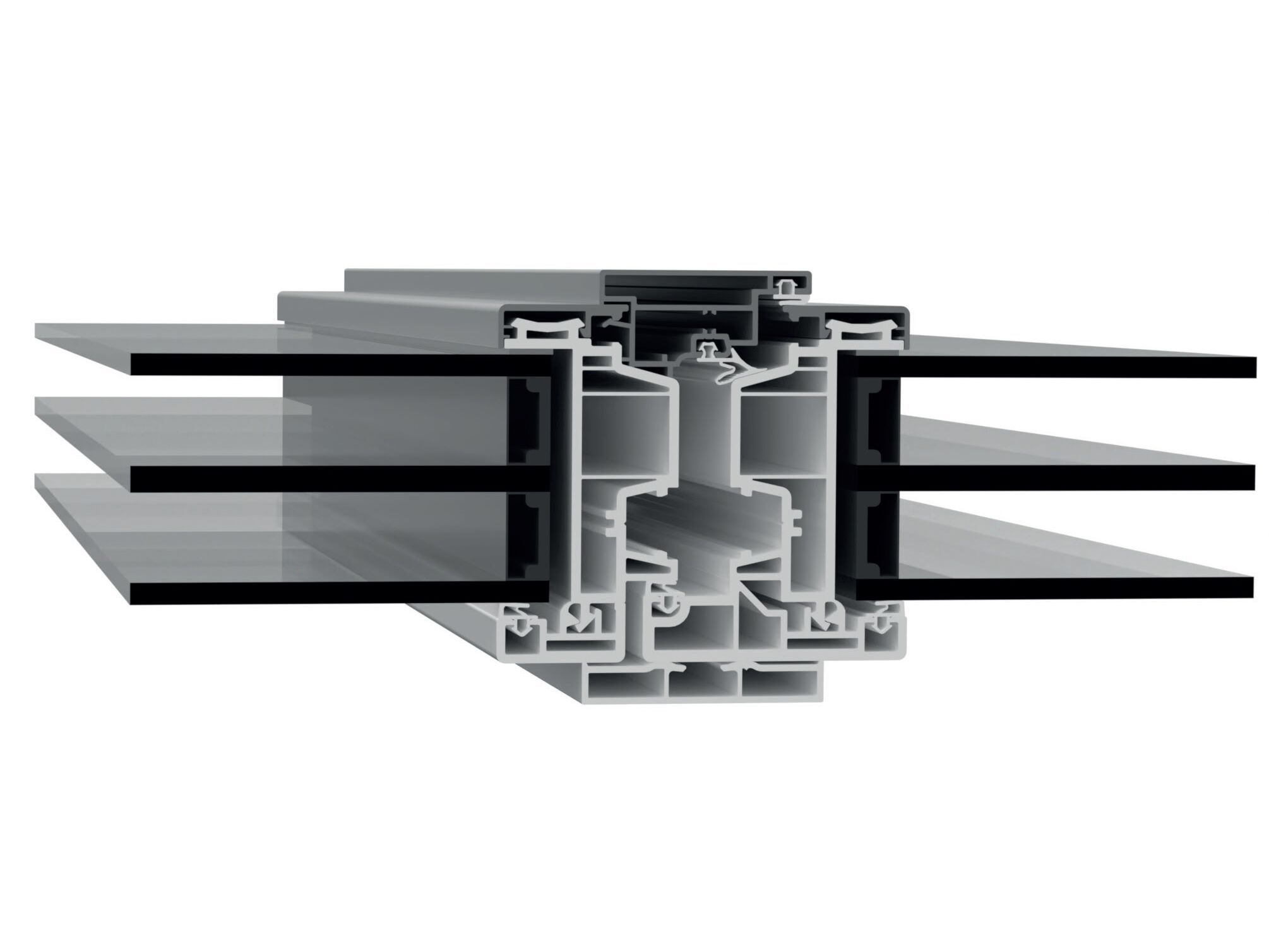 Окно с тройным остеклением из ПВХ Schulz Italia EXTREME ARCH-00072847 - Вид №2