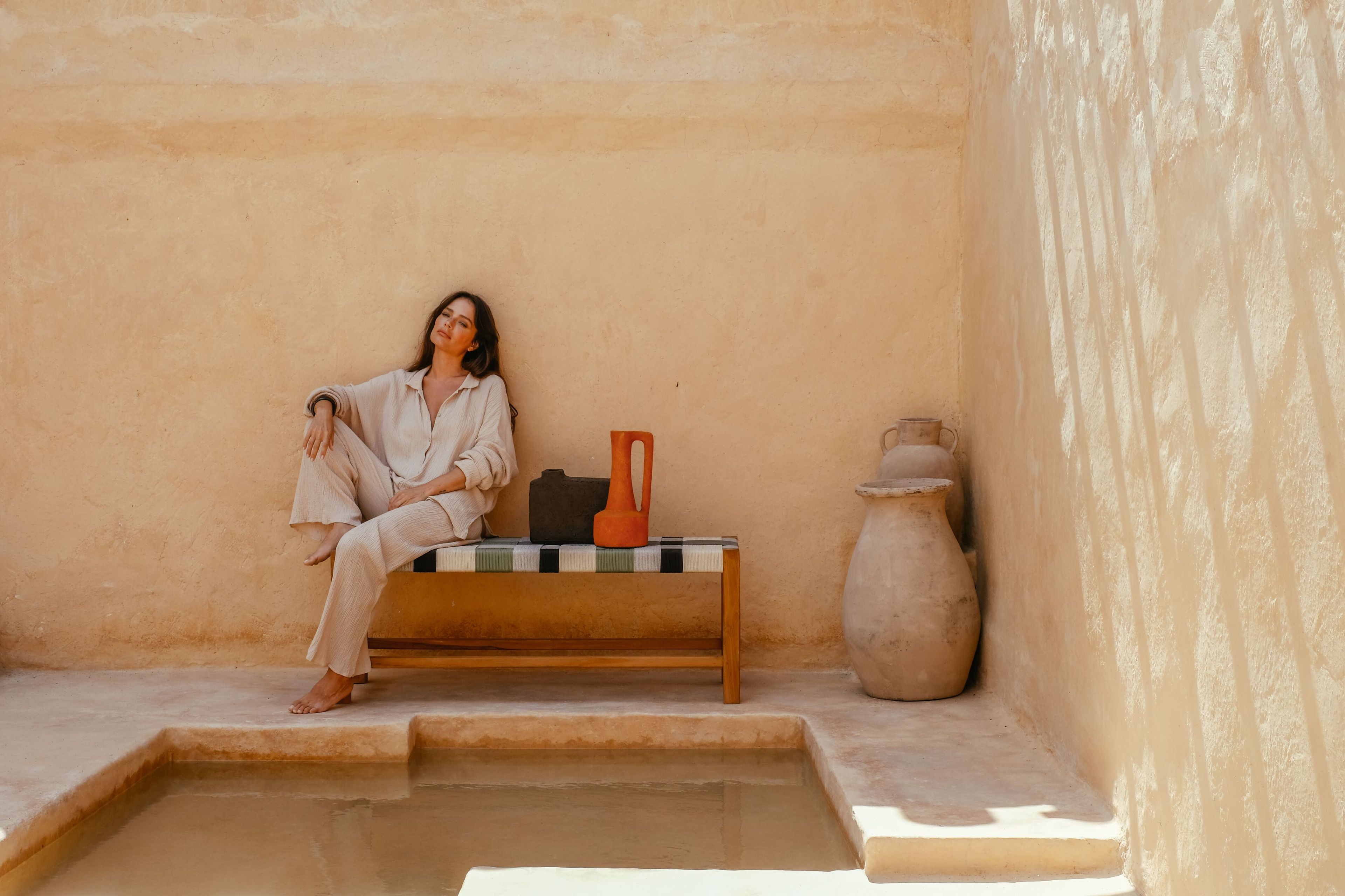 Садовая скамейка из тикового дерева cbdesign Виареджо ARCH-00098998 - Вид №14