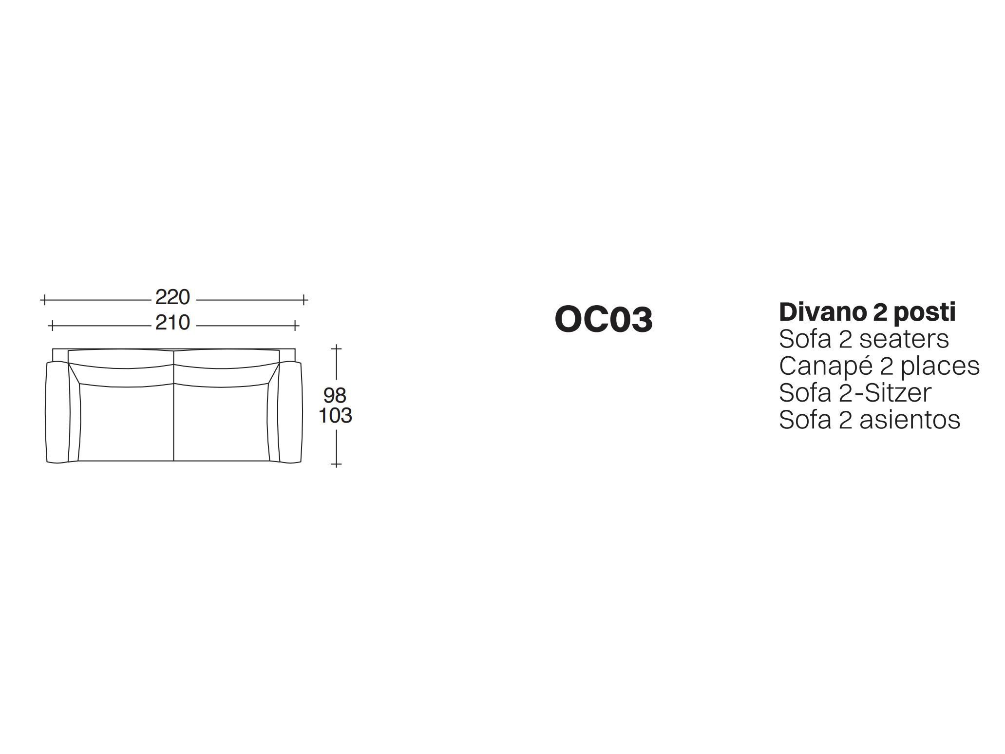 3-местный кожаный линейный диван VALENTINI Charles ARCH-00073212 - Вид №3