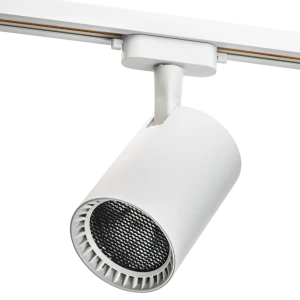 Трековый светильник спот светодиодный антибликовый Ritter Artline 91x138x175мм 30Вт до 17м² 4000К металл белый
