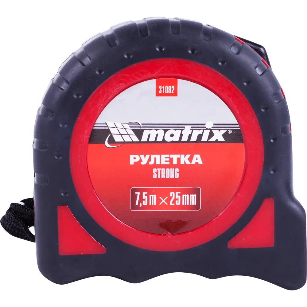 Рулетка Matrix Strong 31082 с автостопом 7.5 м х 25 мм STLM-2015175 - Вид №4