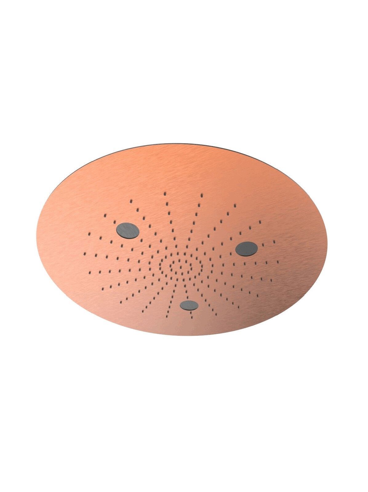 Нержавеющая сталь круглый встраиваемый душ с хромотерапией Rubinetterie Frattini ARCH-00069391 - Вид №3