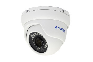 18240001 Купольная IP видеокамера AC-IDV802A 3,6mm 8Мп 4К с ИК подсветкой 7000426 Amatek