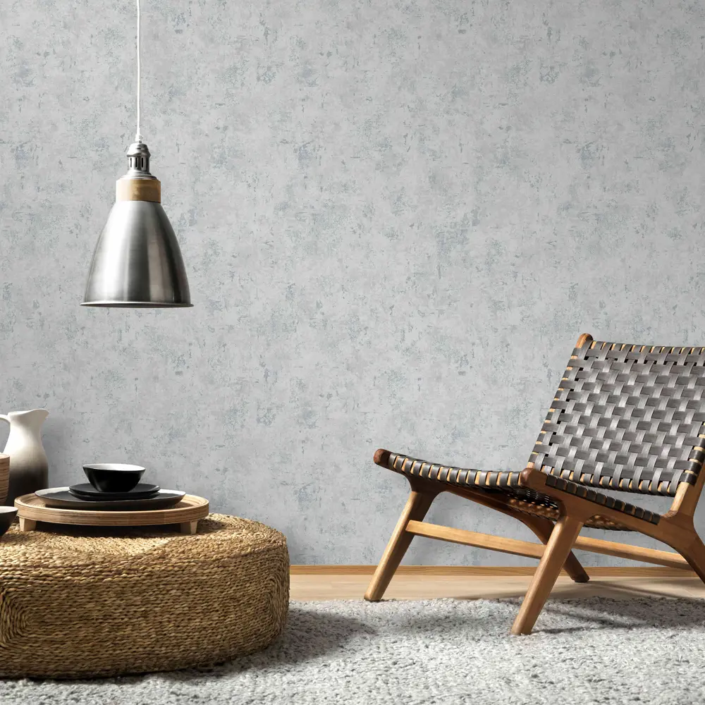 Обои флизелиновые Inspire Norman светло-серые 0.53 м Moon 4 STLM-2114343 - Вид №4