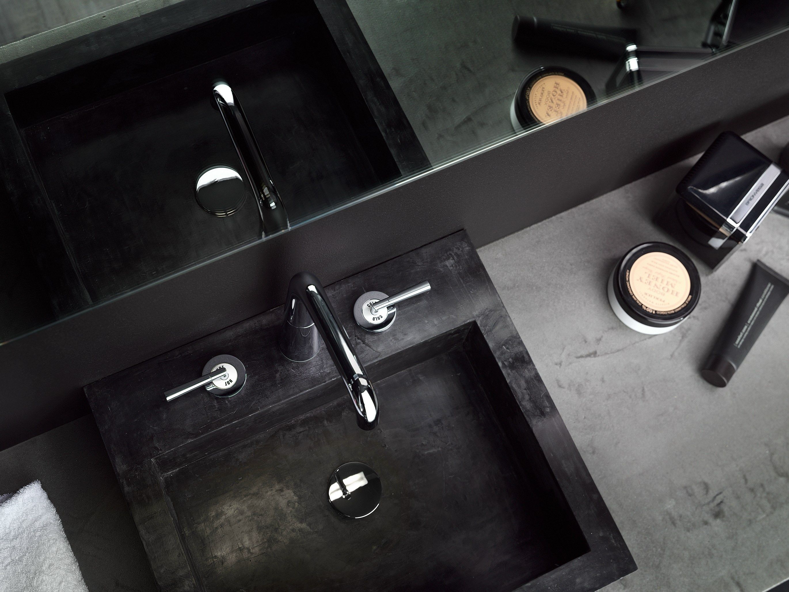 Смеситель для раковины с 3 отверстиями Nobili Likid ARCH-00025595 - Вид №2