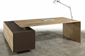 CP Parquet Прямоугольный деревянный стол с ящиками Cp lab design