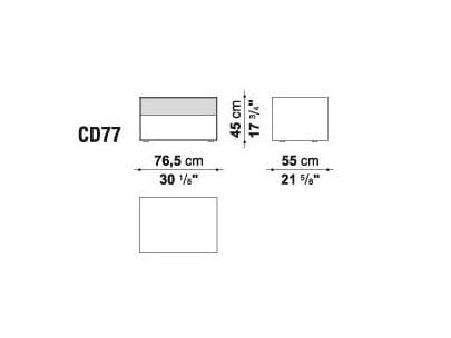 Деревянный комод B&B Italia гайка ARCH-00127806 - Вид №4