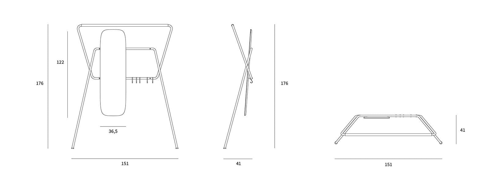 Напольная вешалка Nunc Kier ARCH-00008780 - Вид №1
