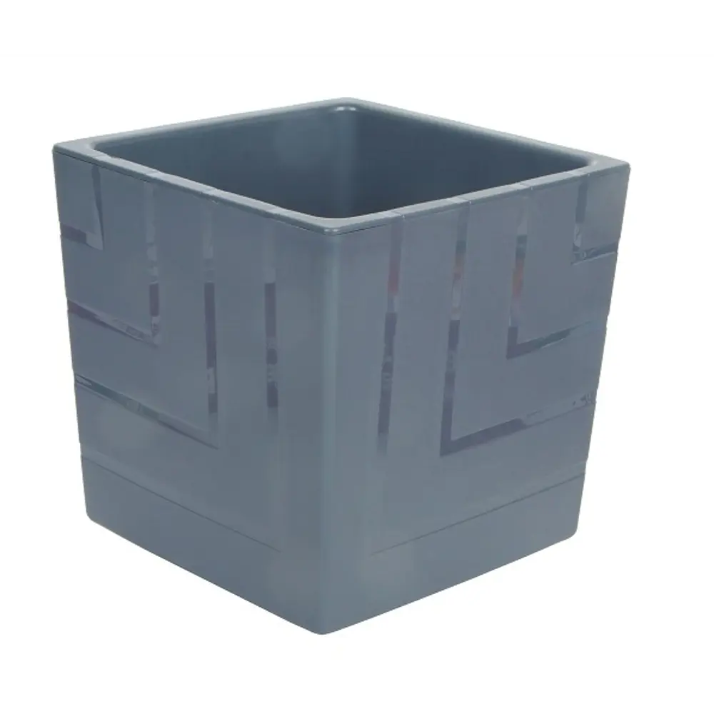 Горшок цветочный Квадро EVERGREEN DESIGN для здоровых растений 89363908 СЕРИЯ Квадро STLM-1513099