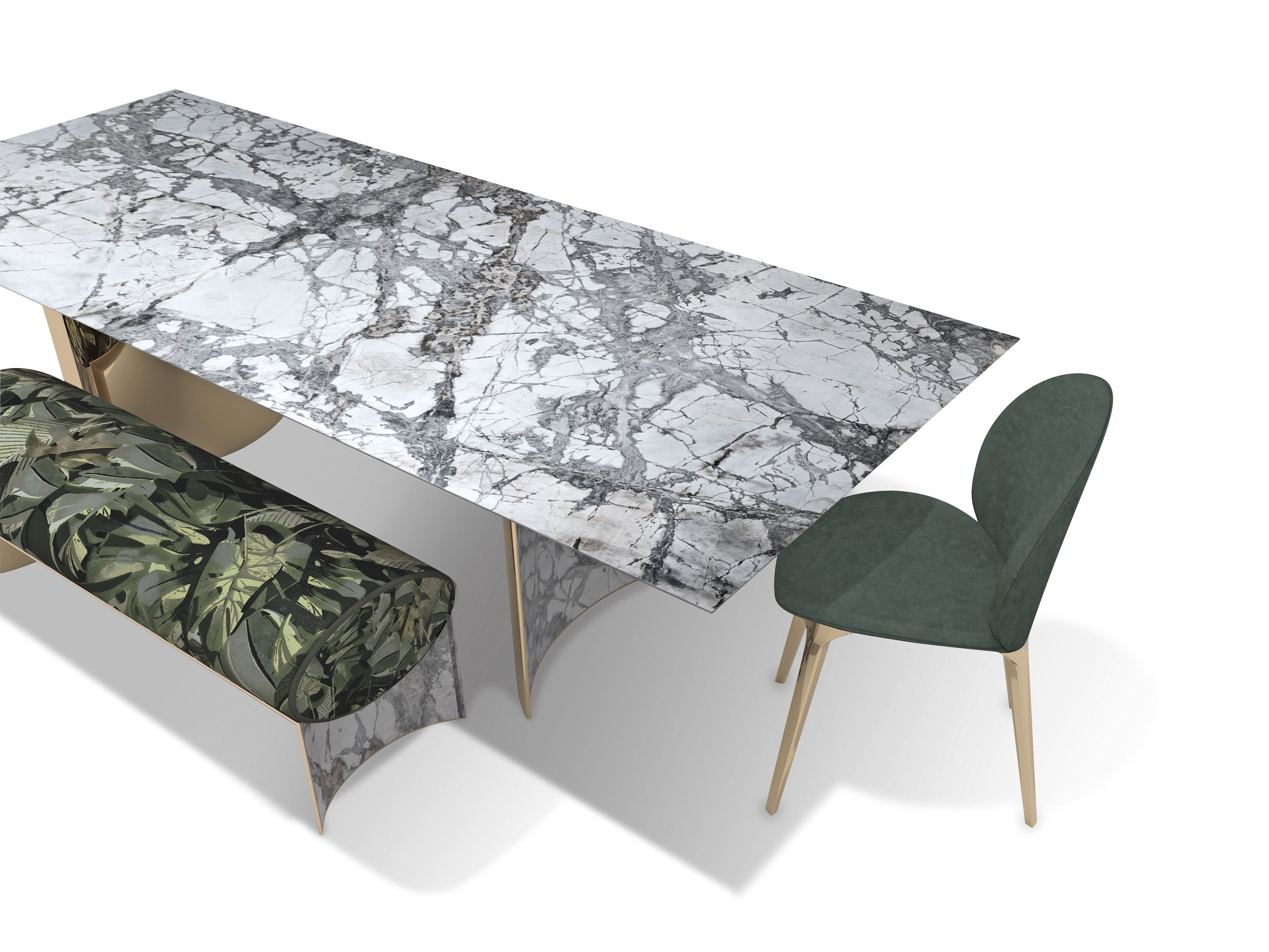 Мягкая скамья Visionnaire Ekos ARCH-00042210 - Вид №2