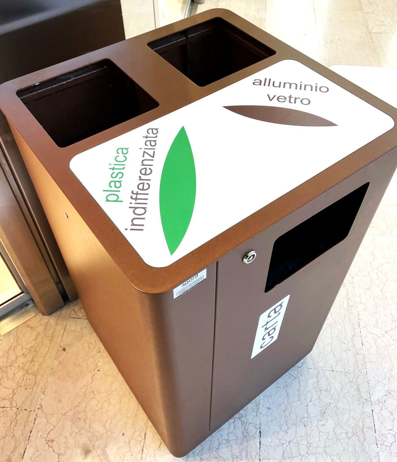 Стальные стойки для мусора на открытом воздухе Studio Città Pack ARCH-00051893 - Вид №1