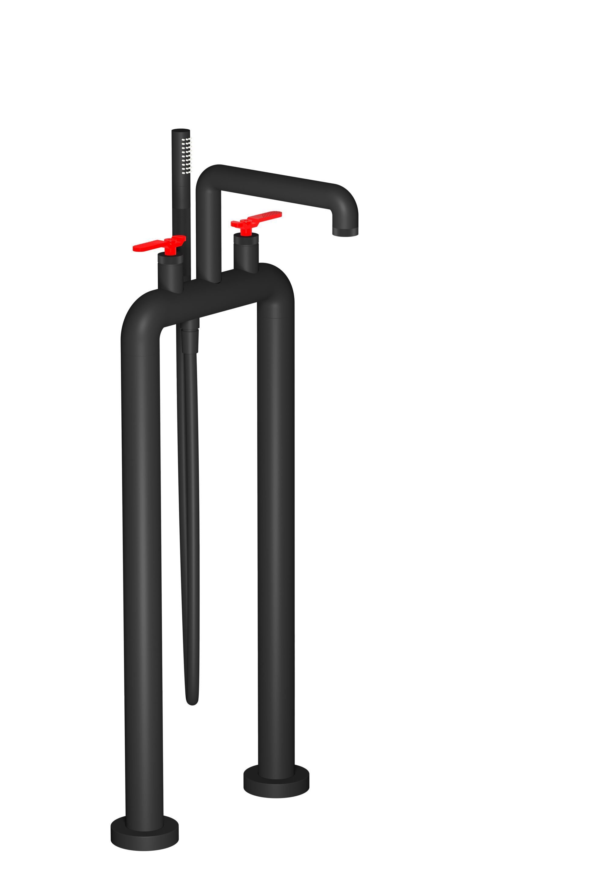 Напольный смеситель для ванны с ручным душем IB Bold ARCH-00116595 - Вид №13