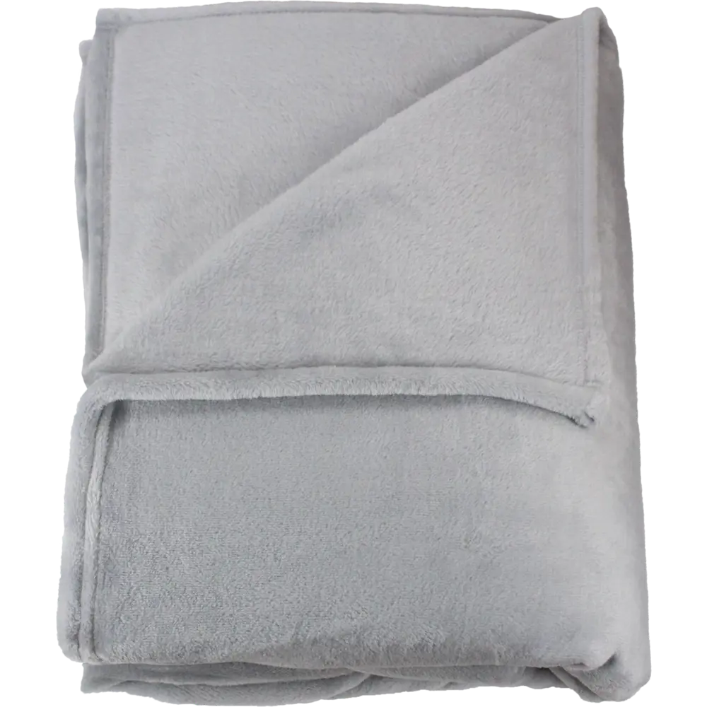 Плед Flamingo 200x220 см микрофибра цвет серый INSPIRE STLM-2037187 - Вид №1