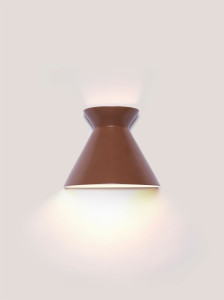 Керамическая настенная лампа