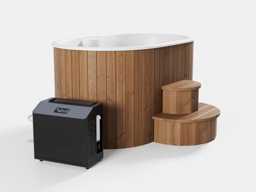 Овальная криотерапевтическая ванна для наружного применения Saunamo OFURO ARCH-00032492