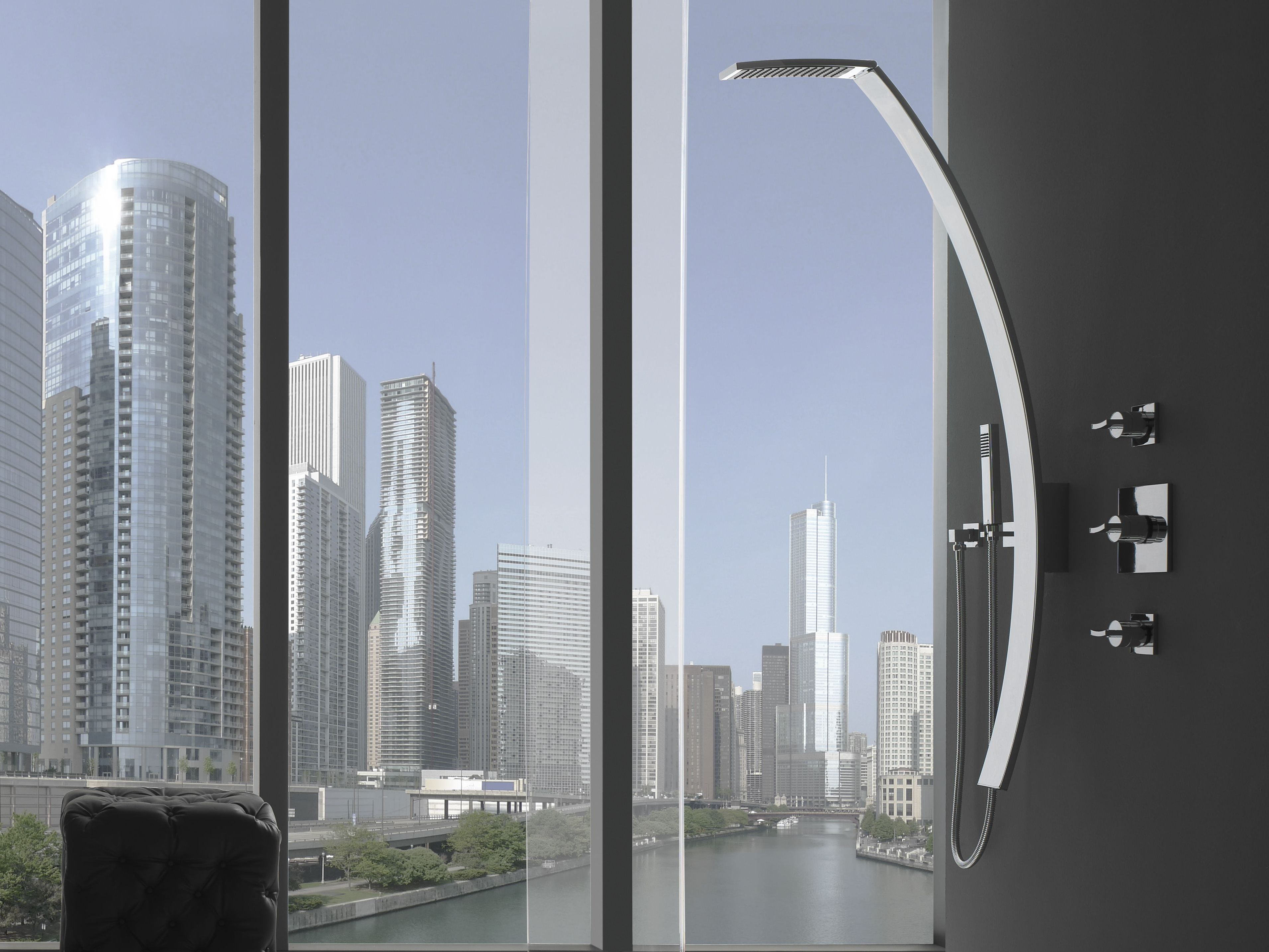 Настенный ручной душ с шлангом для душа Graff ARCH-00063088 - Вид №1