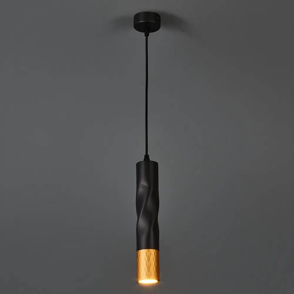 Светильник подвесной Sadr 1 лампа 2 м² цвет черный Arte Lamp STLM-2057808 - Вид №1