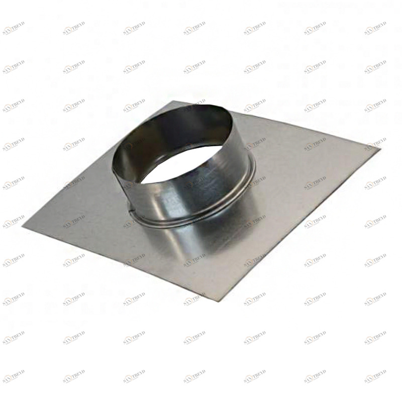 Врезка на площадке круглая (фланец) (оц. сталь) d100 Santreyd 00-0241-001