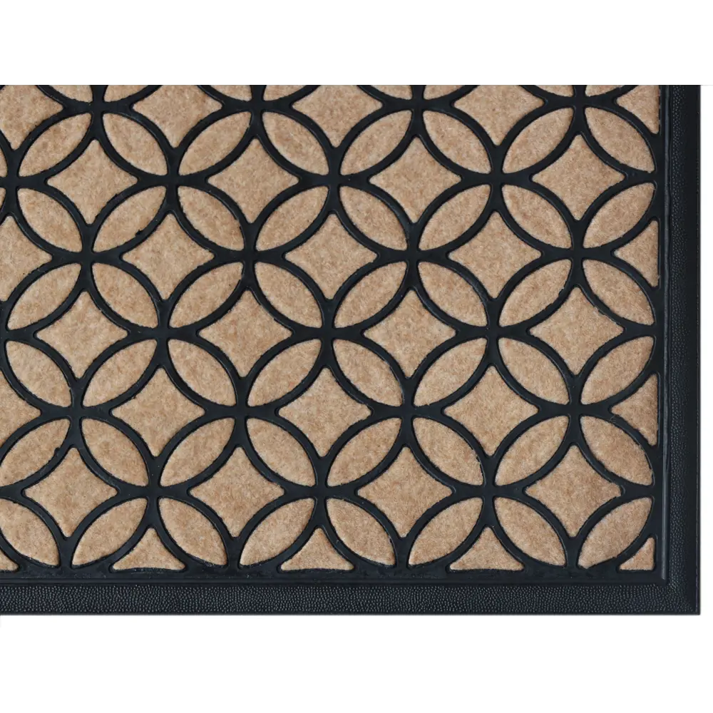 Коврик грязезащитный полиэстер Bali A1 45x75 см цвет бежевый Santreyd STLM-2168030 - Вид №3