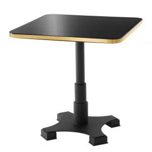 Обеденный стол черный квадратный 74 см Avoria Square от Eichholtz EICHHOLTZ  246096 Черный