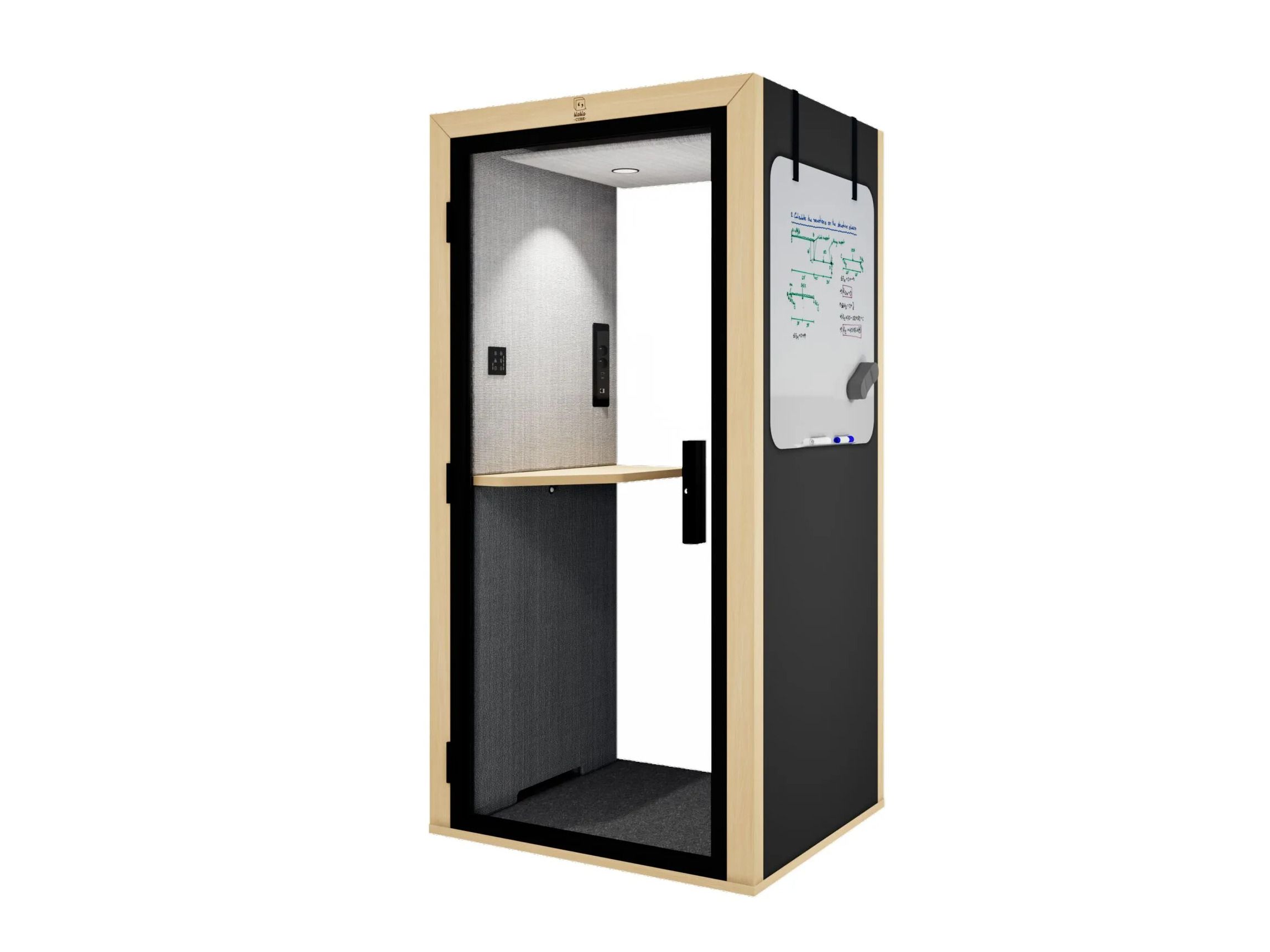 Одноместный акустическая офисная кабина Blabla-Cube бюро ARCH-00152363 - Вид №2