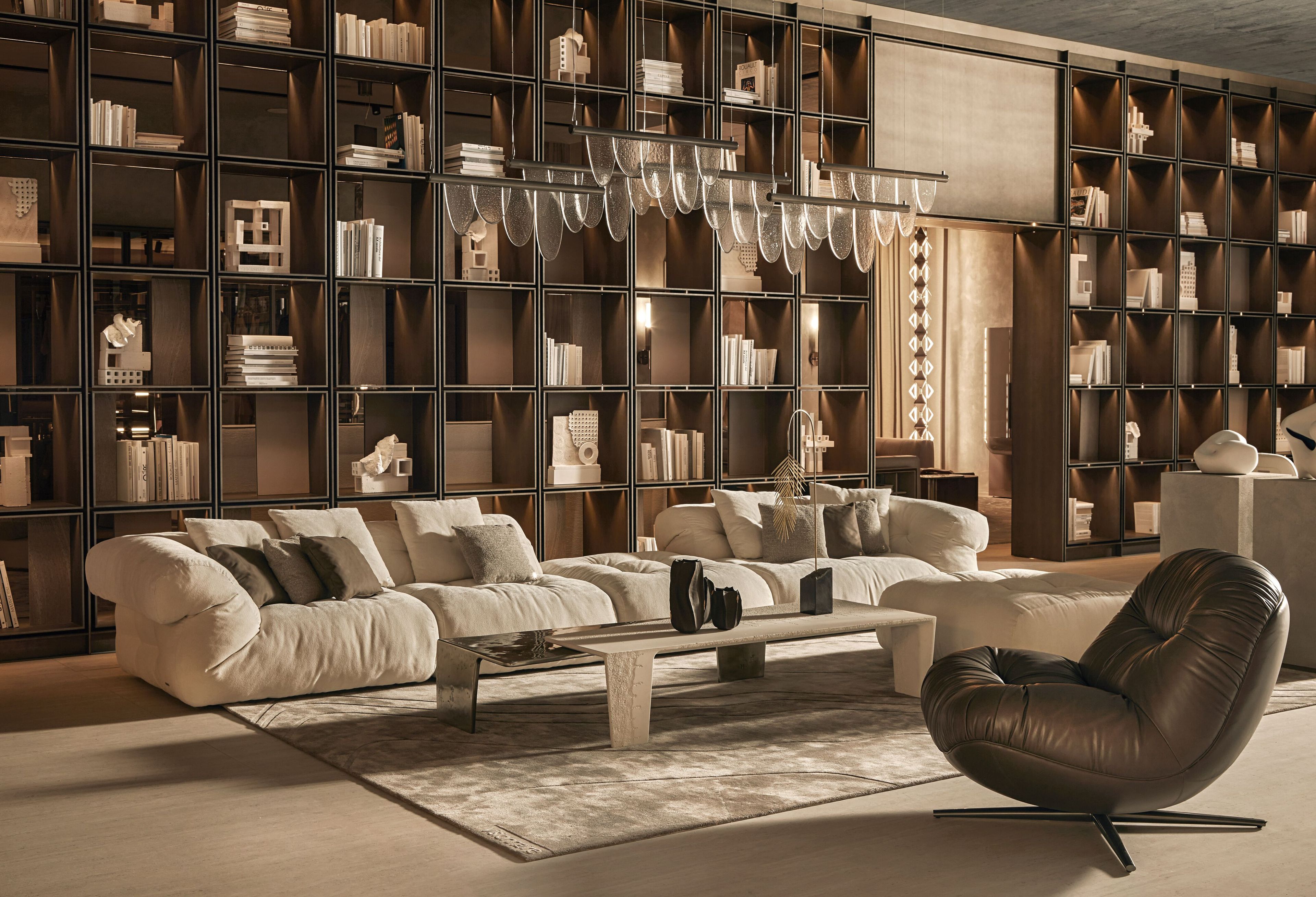 Кожаный модульный диван Visionnaire WALKER ARCH-00113242 - Вид №16