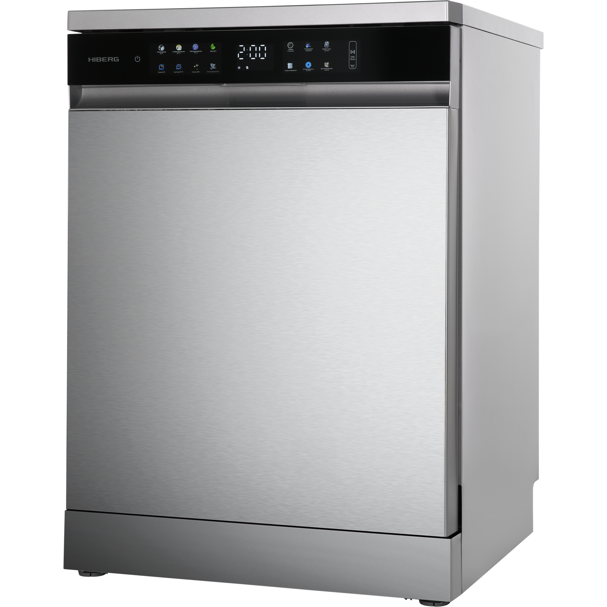9163324 Посудомоечная машина HIBERG F68 1530 LХ серебристый STDN-0046022 - Вид №7